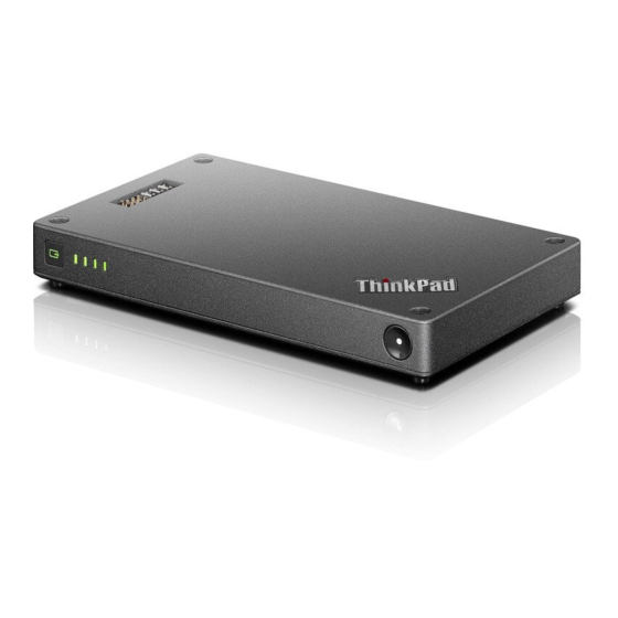 ThinkPad Stack 10000mAh Power Bank Benutzerhandbuch