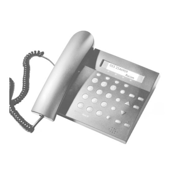 ASCOM Aura III CH Bedienungsanleitung
