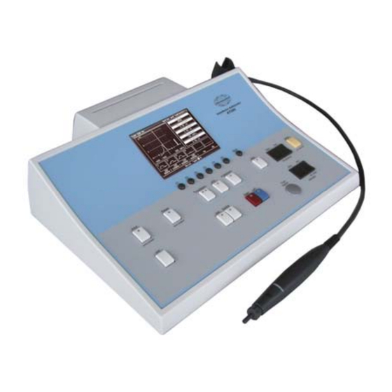 Interacoustics AT235 Impedance Audiometer Gebrauchsanweisung