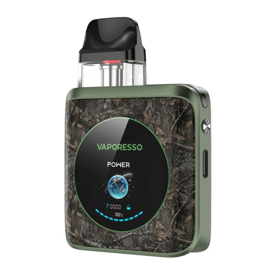 Vaporesso XROS 4 Nano Pod Kit Gebrauchsinformation