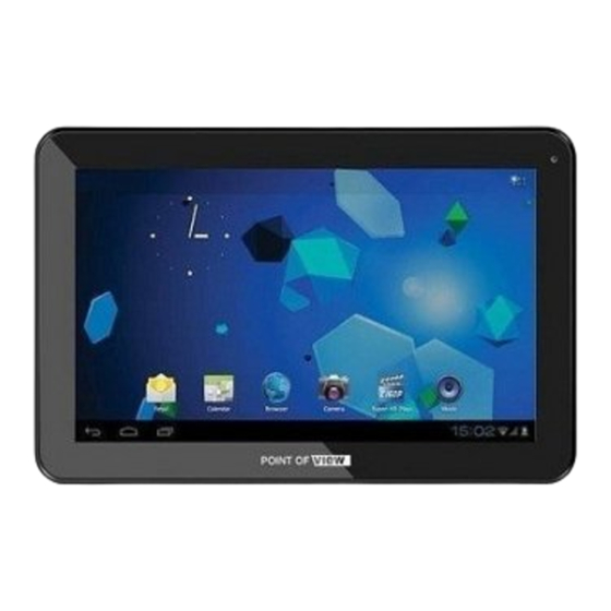 Point of View ProTab 25 XXL Benutzerhinweise