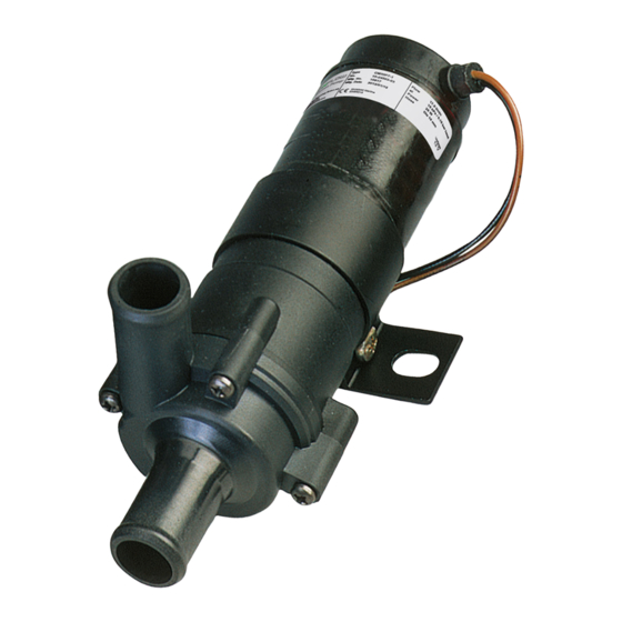 Johnson Pump CM10P7-1 Bedienungsanleitung