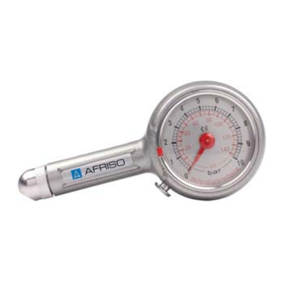 AFRISO PGW-10-Set Betriebsanleitung
