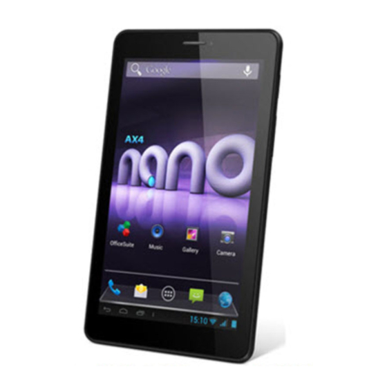 Allview AX4 nano Betriebsanleitung