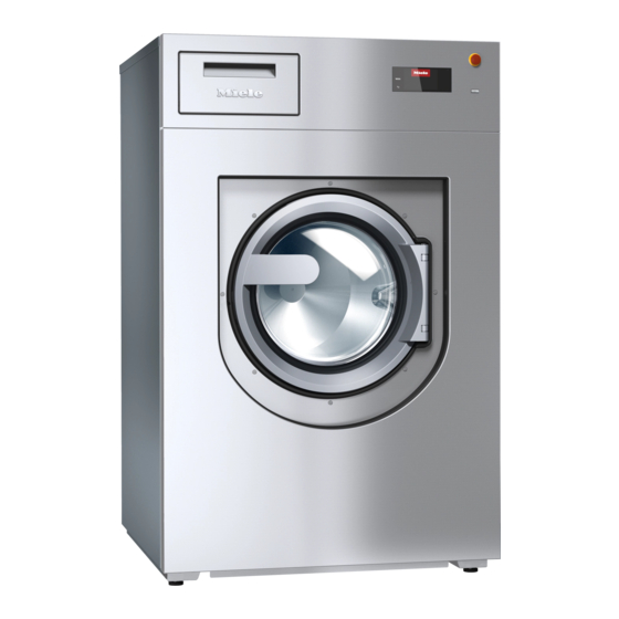 Miele PWM 920 EL/RH Installationsplan