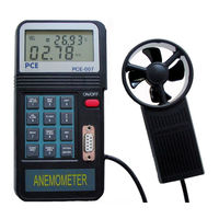 Pce Instruments Pce-007 Bedienungsanleitung