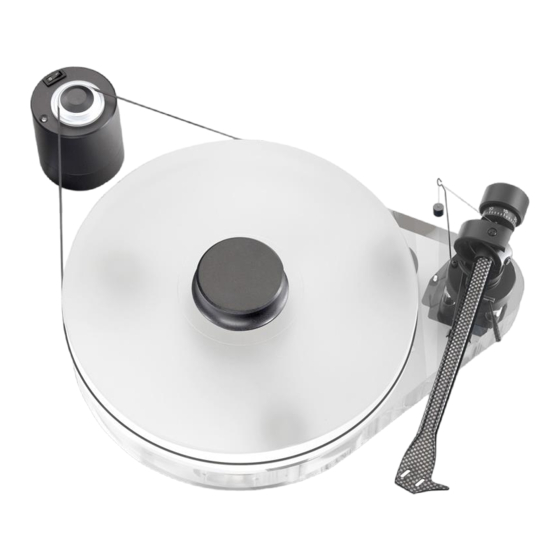 Pro-Ject Audio Systems RPM 9.1 Acryl Bedienungsanleitung