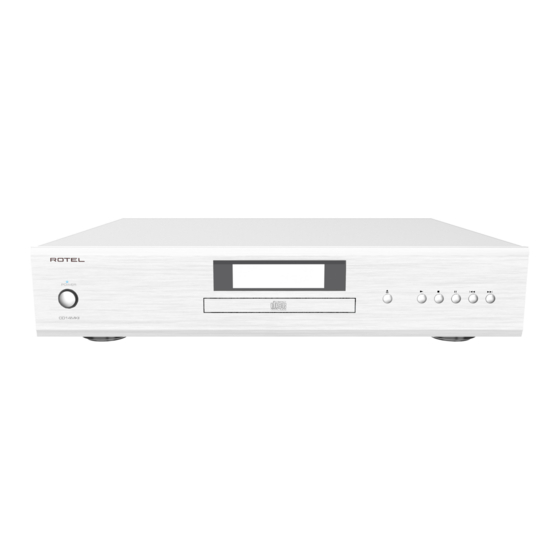 Rotel CD14MKII Bedienungsanleitung