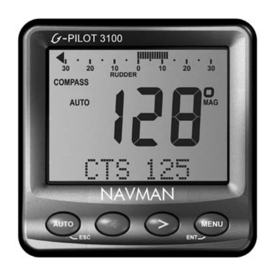 Navman G-PILOT 3100 Bedienungs Und Installationsanleitung Handbuch