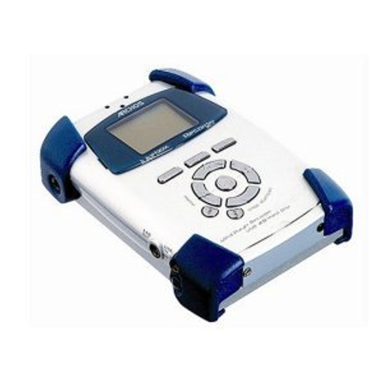 Archos Jukebox Recorder Benutzerhandbuch