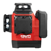 Hilti PM 30-MG Original Bedienungsanleitung