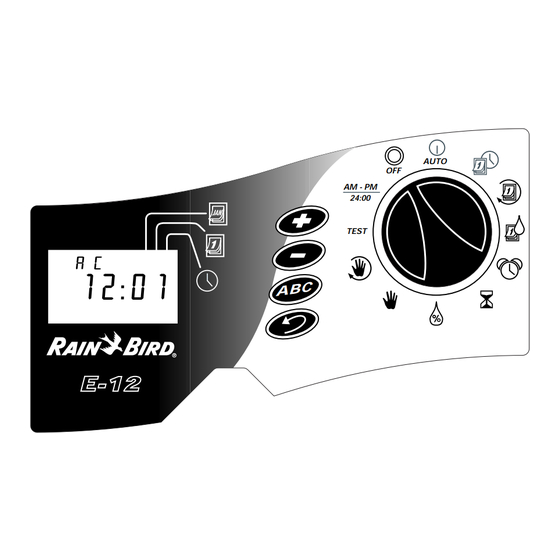 Rain Bird E Class Gebrauchsanweisung