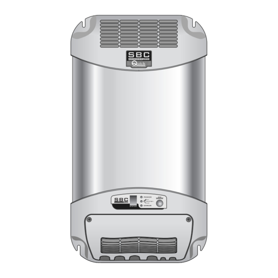 Quick SBC 1100 ADV PLUS FR Benutzerhandbuch