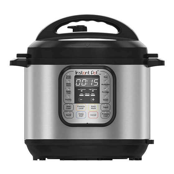 Instant Pot Duo 60 EU Bedienungsanleitung