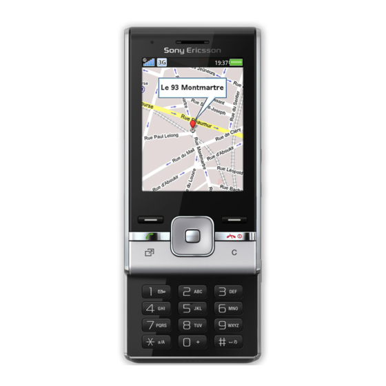 Sony Ericsson T715 Handbuch