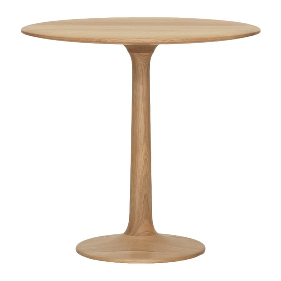 ZEITRAUM TURNTABLE COUCH Aufbauanleitung