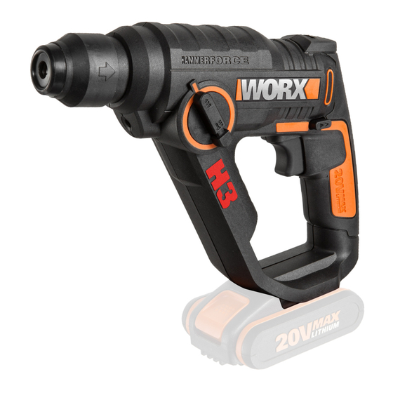 Worx H3 WX390.3 Handbücher