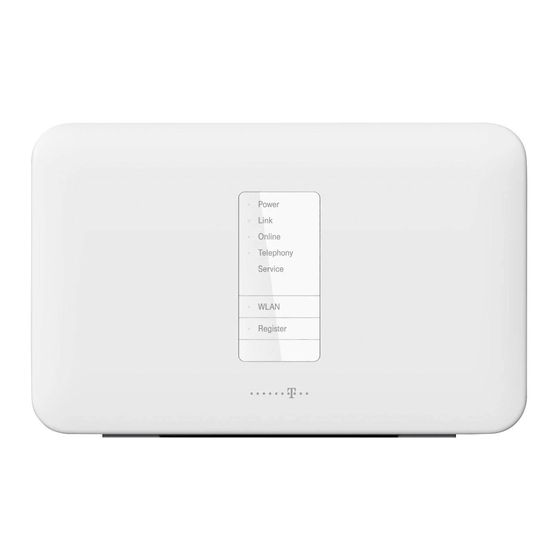 T-Mobile Speedport W 724V Kurz-/Bedienungsanleitung & Lieferumfang