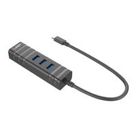 Lindy USB 3.1 Hub & Gigabit Ethernet Konverter Benutzerhandbuch