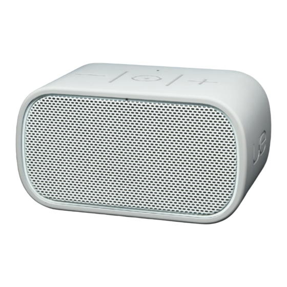 Logitech MOBILE BOOMBOX Handbuch