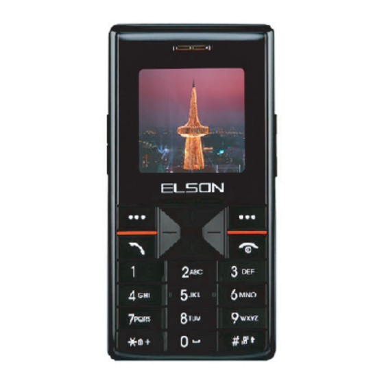 Elson EL370 Bedienungsanleitung