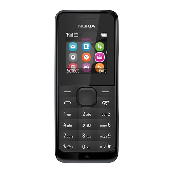 Nokia 105 Bedienungsanleitung