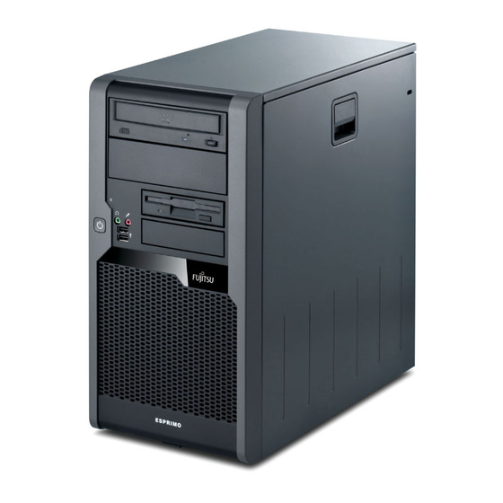 Fujitsu ESPRIMO P5635 Betriebsanleitung