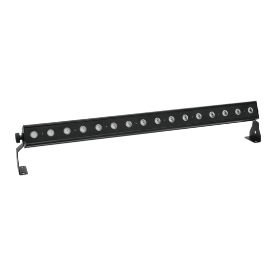EuroLite LED PIX-16 QCL Bar Bedienungsanleitung