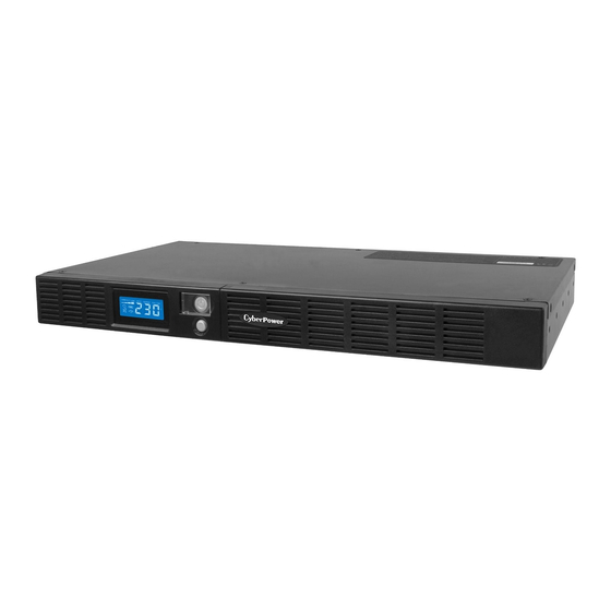 CyberPower OR1000ERM1U Gebrauchsanweisung