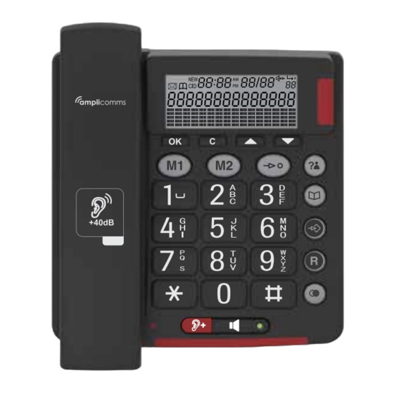 Amplicomms Big Tel 48 Plus Bedienungsanleitung