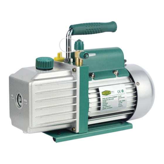 Refco ECO-9-R32 Bedienungsanleitung