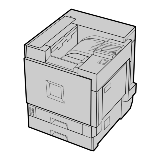 Ricoh Aficio AP3800C Installationanleitung