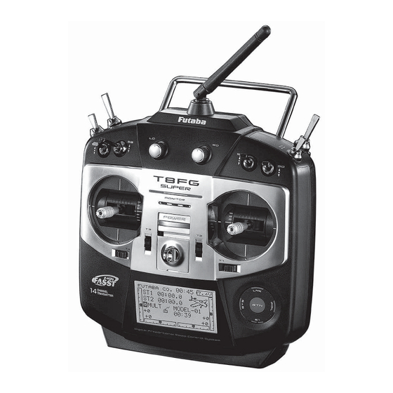 ROBBE-Futaba T8 FG Super Bedienungsanleitung