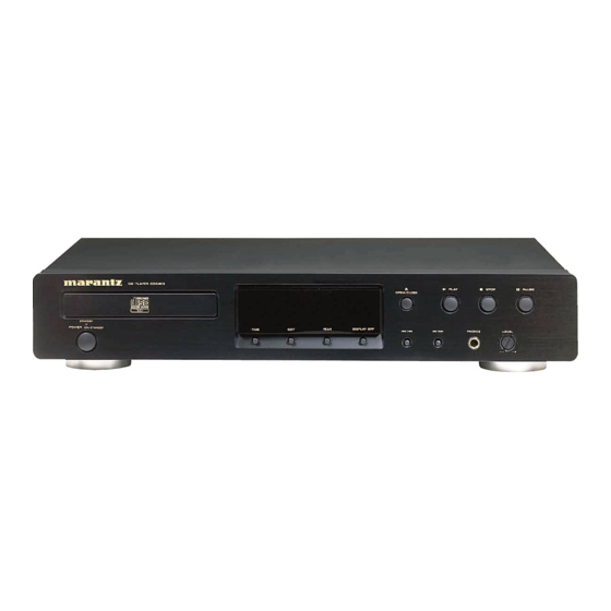 Marantz CD5400 Bedienungsanleitung