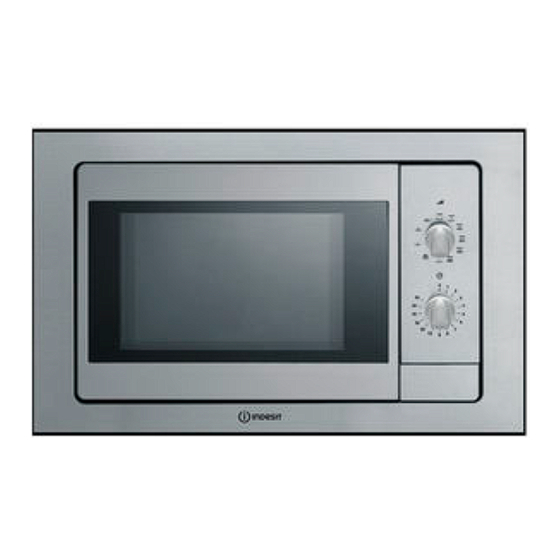 Indesit MWI12IX Bedienungsanweisung