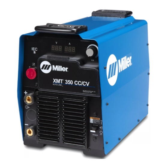 Miller XMT350 CC Betriebsanleitung