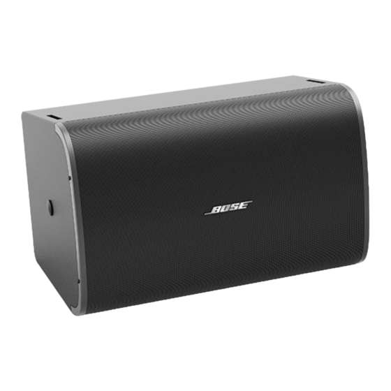 Bose DesignMax DM10S-SUB Installationsanleitung