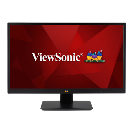 ViewSonic VA2210 Bedienungsanleitung