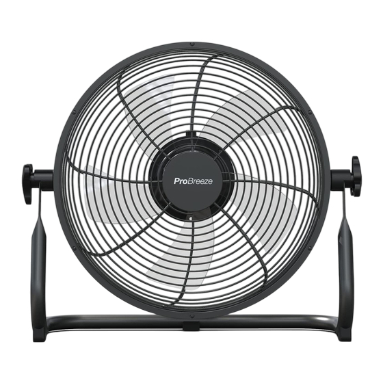 ProBreeze PB-F10 Bedienungsanleitung