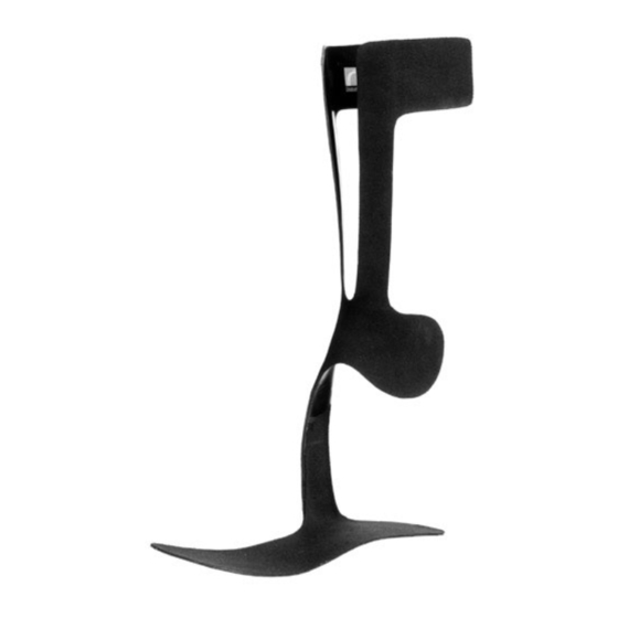 Ossur AFO DYNAMIC Bedienungsanleitung