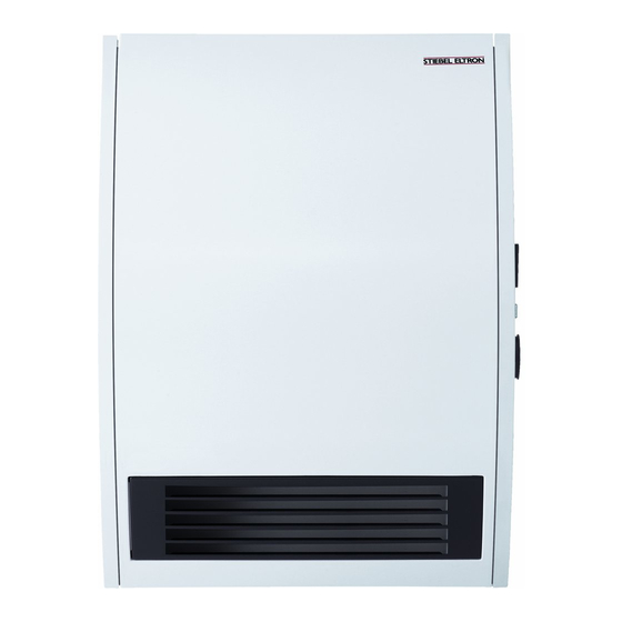 STIEBEL ELTRON convent CK 20 S euro Gebrauchs- Und Montageanweisung