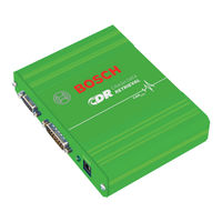 Bosch Crash Data Retrieval Tool Originalbetriebsanleitung