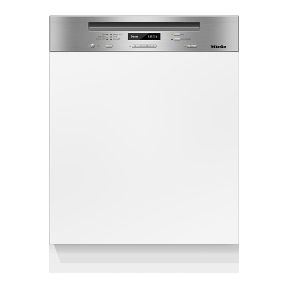 Miele G 6300 Sci Bedienungsanleitung