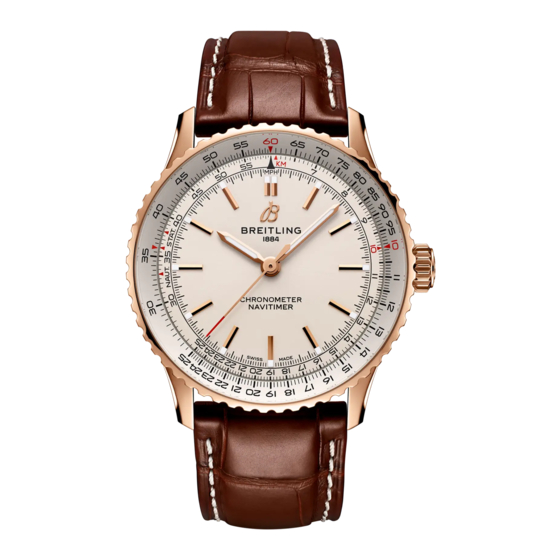 Breitling NAVITIMER AUTOMATIC 41 Bedienungsanleitung