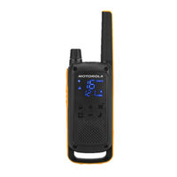 Motorola Talkabout T82 EXTREME Bedienungsanleitung