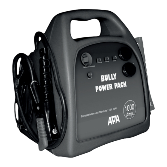 APA BULLY Gebrauchsanleitung