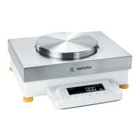 Sartorius Cubis MCM32002LE Bedienungsanleitung