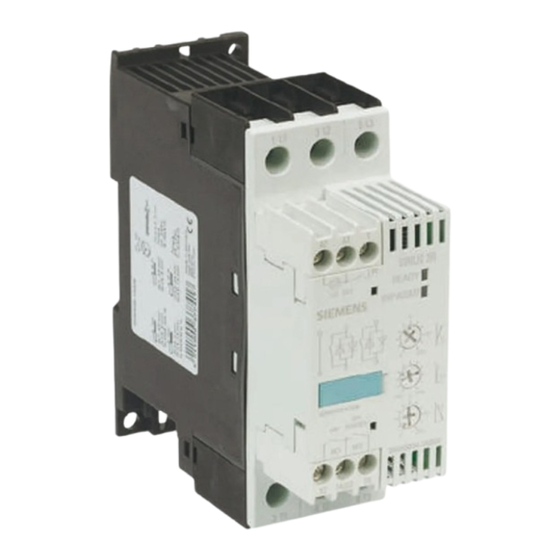 Siemens SIRIUS 3RW30 Montageanleitung