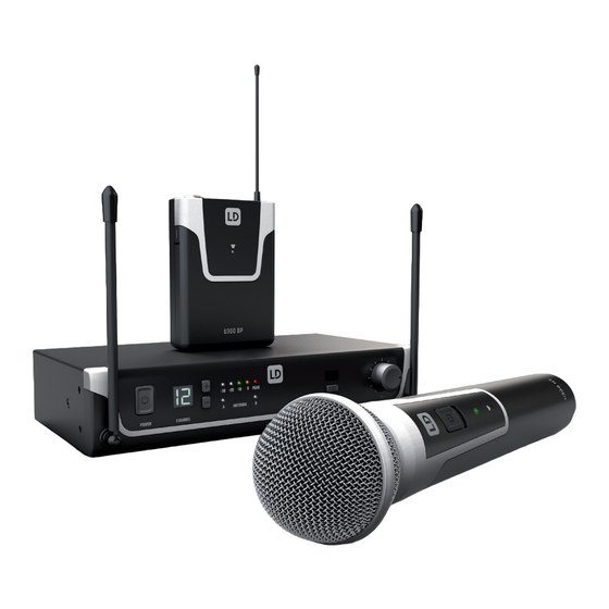 LD Systems U300 Serie Bedienungsanleitung