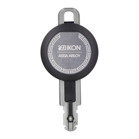 Assa Abloy IKON eCLIQ N109 Benutzerhinweise